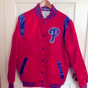 Medium Philadelphia Phillies jacket , reversible